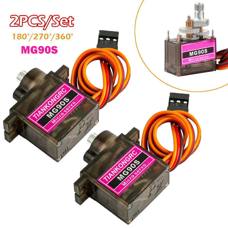 Model Airplane Plastic - 2 Pezzi Servo Digitale Micro MG90S
