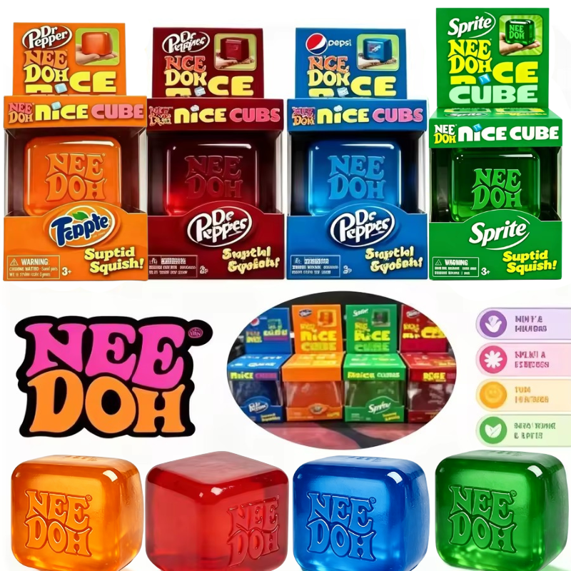 Fidget Cube Original - Schylling Nee Doh Nice Cube Soda