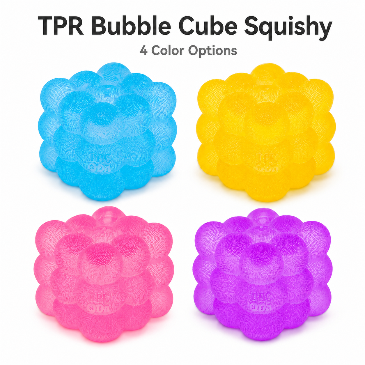 Fidget Cube Original - NeeDoh Cubo di Rubik Rotondo Antistress,
