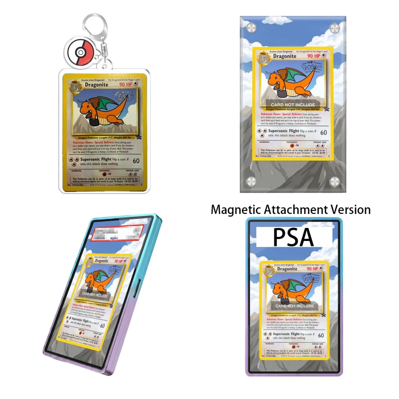 Display Case Acrylic - Espositore per Carte Pokémon Black Star