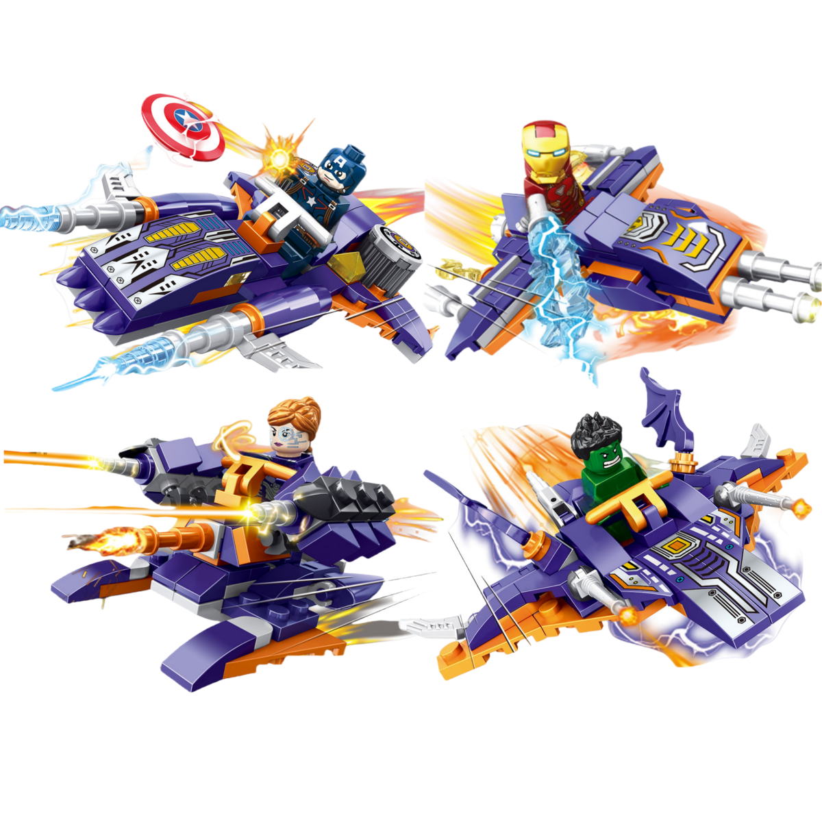 Building Block Mini - Scatola cieca Mini Marvel Building Blocks