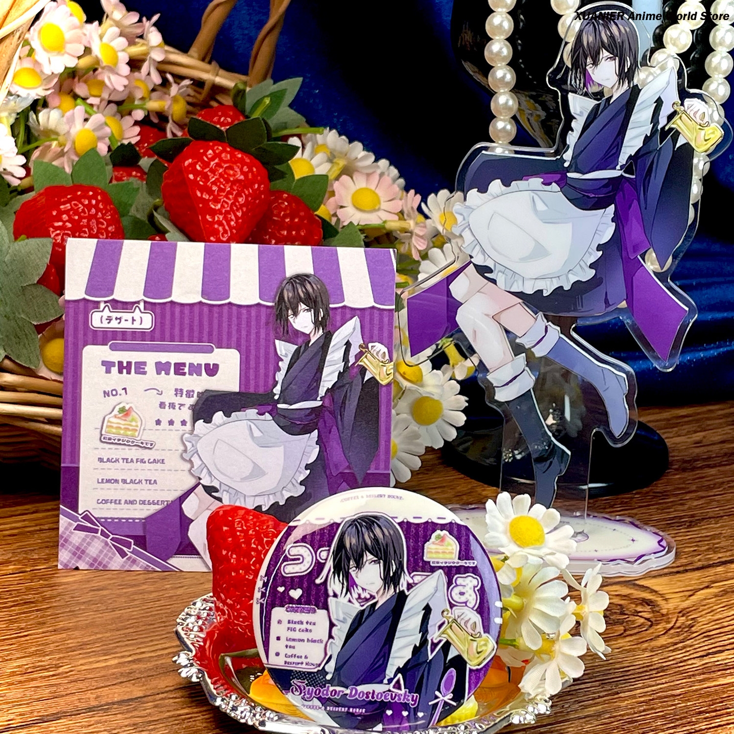 Figma Stand Set - Fyodor Dostoevsky ‌ Supporto in acrilico
