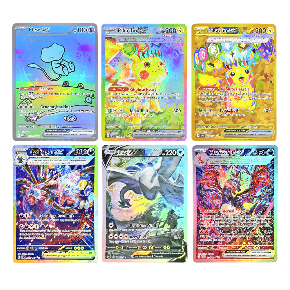 Pokemon Binder Card - Collezione di trading di giochi olografici