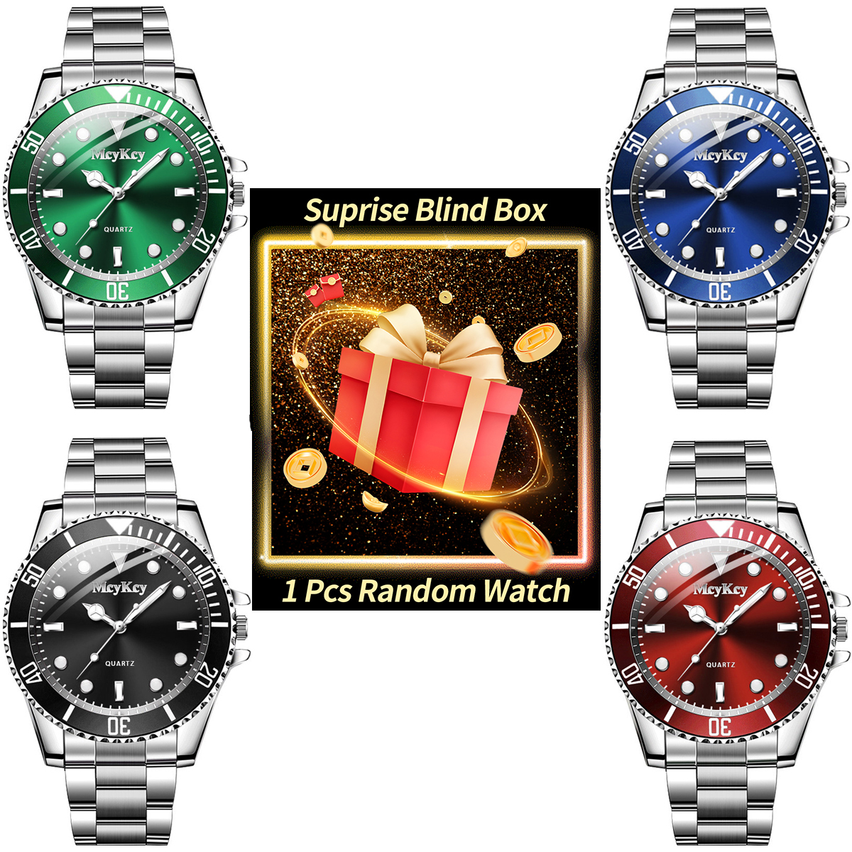 Mystery Box Blind Bag - 1PC Orologio a Sorpresa in Scatola
