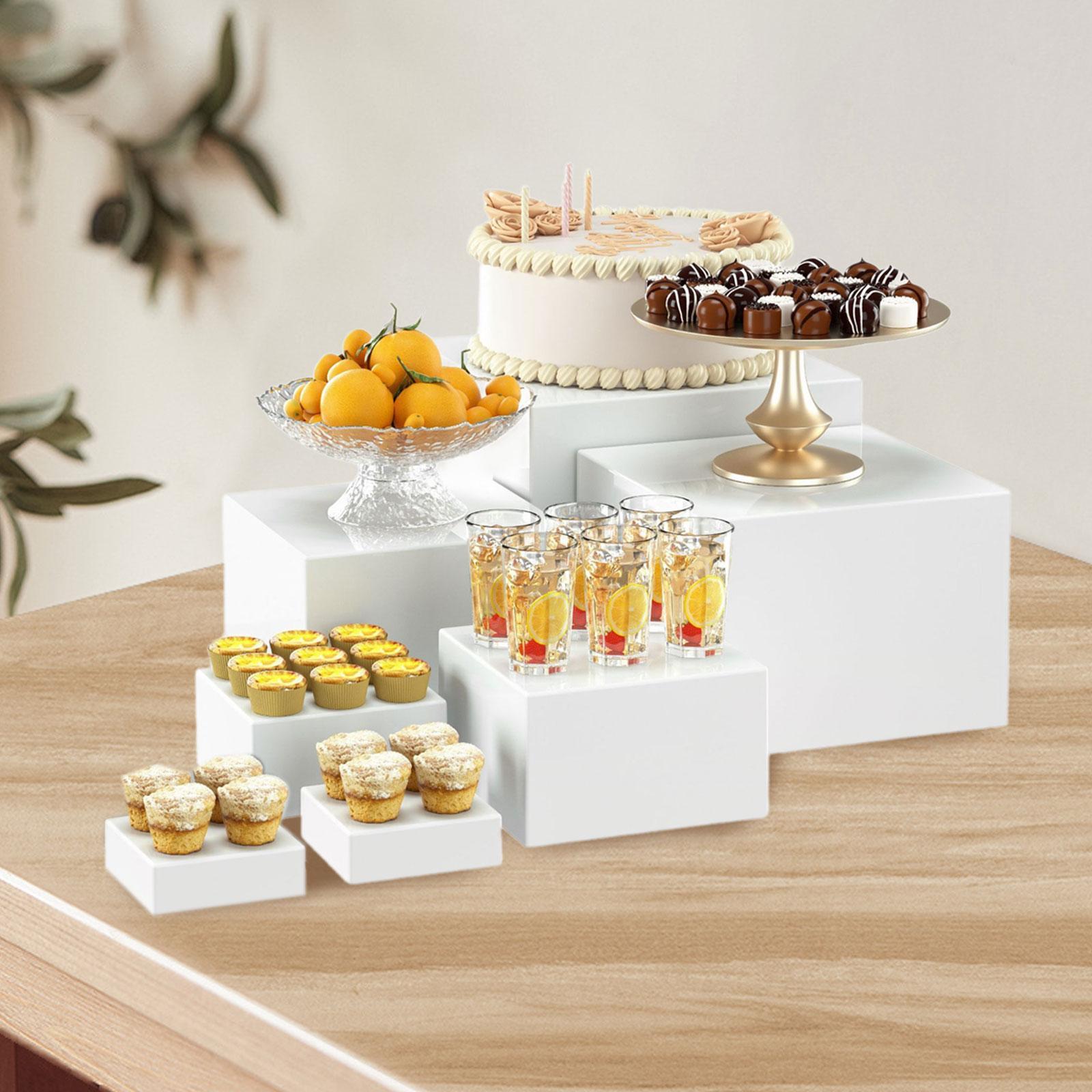 Display Risers Set - Set di 7 Alzate per Buffet