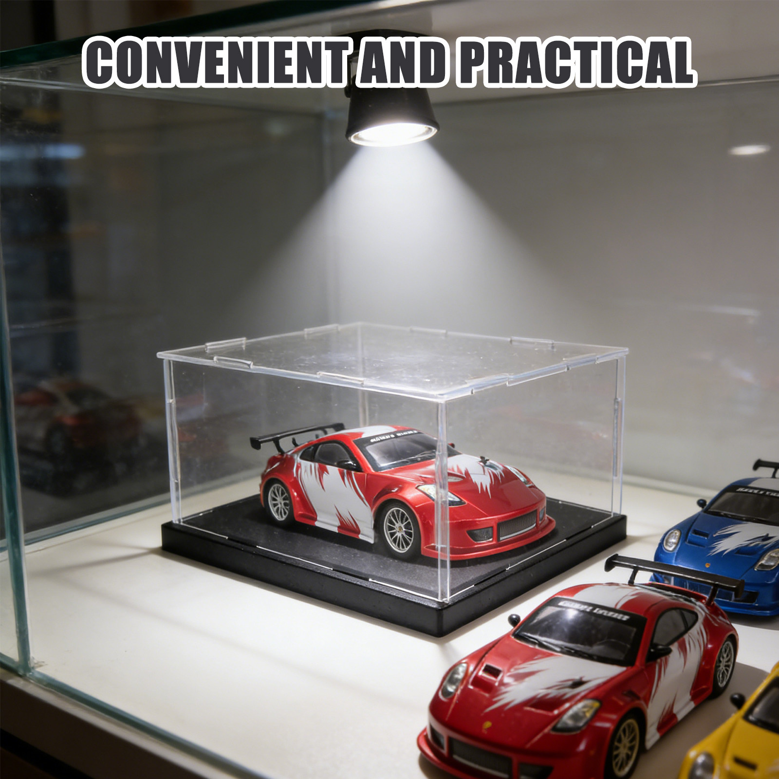 Display Case Acrylic - Vetrina Espositiva in Acrilico Trasparente Antipolvere