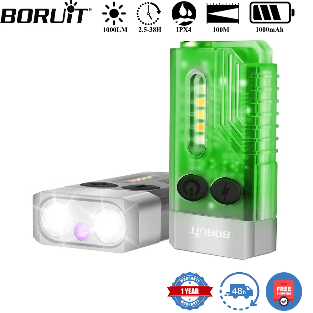 Fidget Cube Original - BORUiT V10 Portachiavi UV LED EDC
