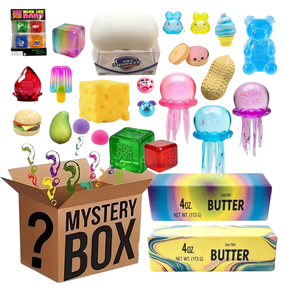 Mystery Box Blind Bag - Mystery Fidget Toy Blind Box, Cibo