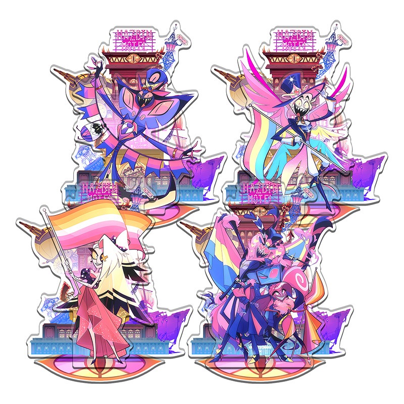 Figma Stand Set - Hazbin Hotel Anime: Statuetta in Acrilico