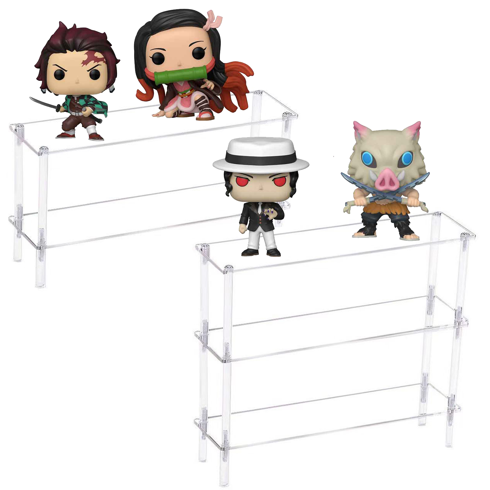 Pop Display Shelf - Espositore verticale in acrilico, organizer per