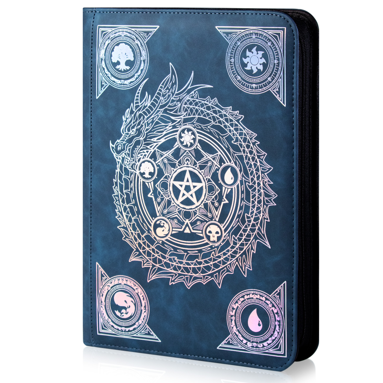 Trading Card Binder - Raccoglitore per carte collezionabili, raccoglitore con
