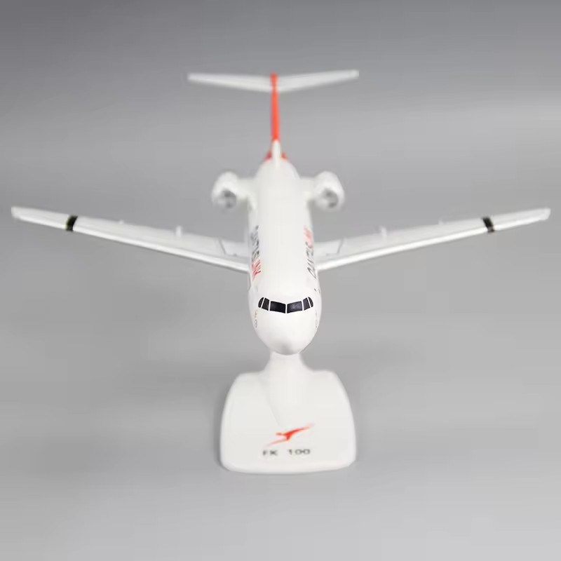 Model Airplane Plastic - Nuovo Modellino Aereo Fokker FK-100 QANTAS