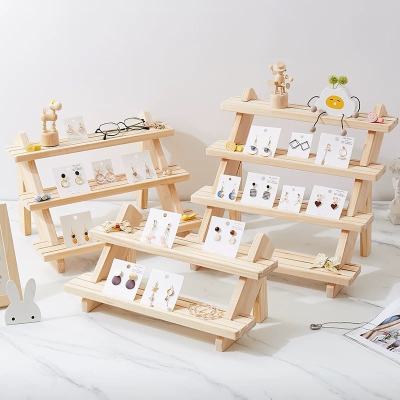 Display Risers Set - Supporto per perno dell'orecchio Riser Espositore