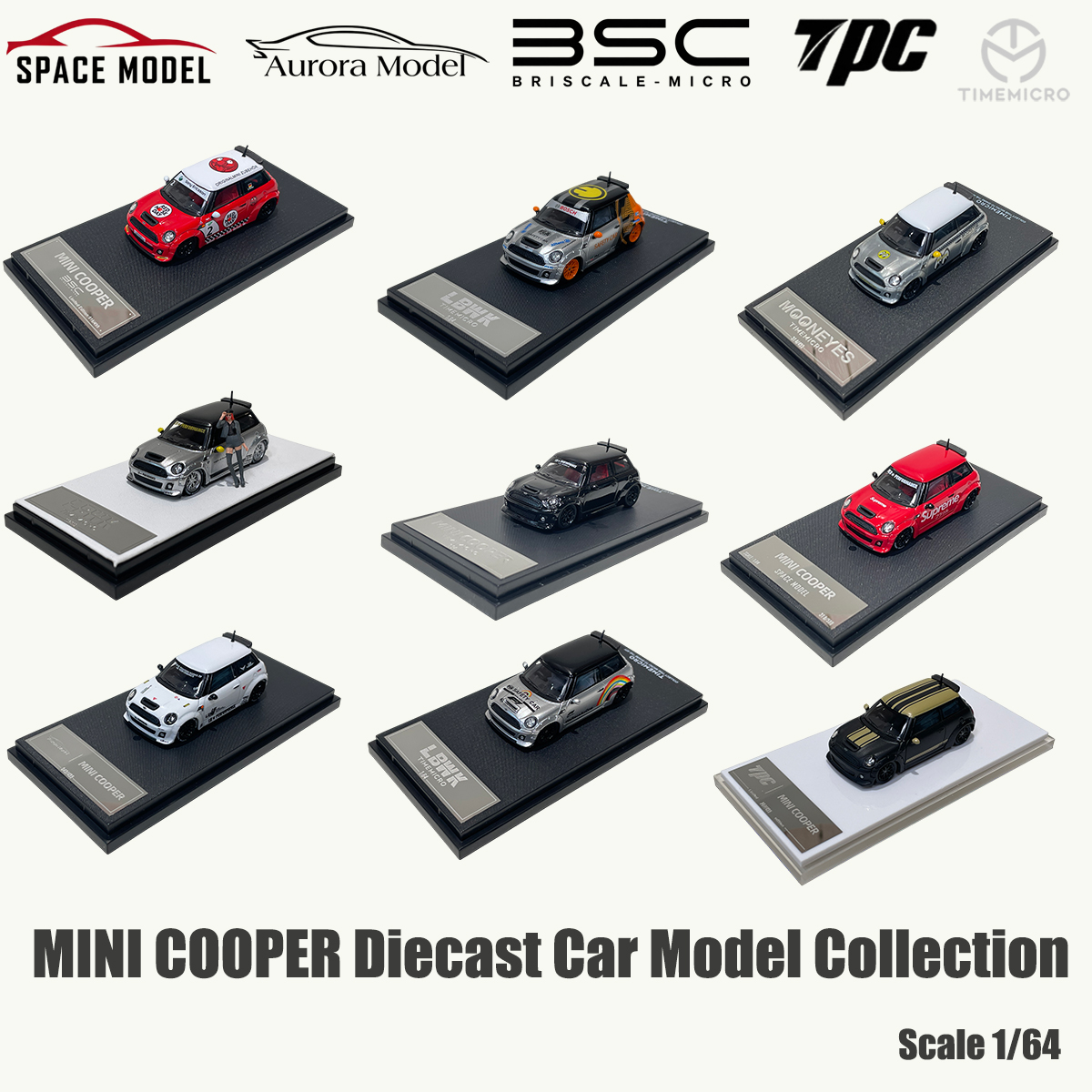 Die Cast Car 1 64 - TPC Time Micro BSC 1:64 BMW