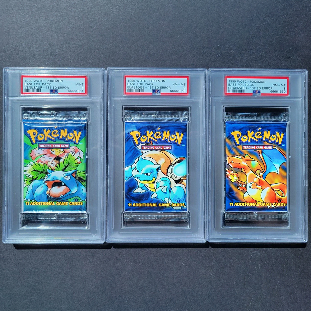PKM 1999 Base Set 1st Edition  - Graded Card Display recensione e prezzo