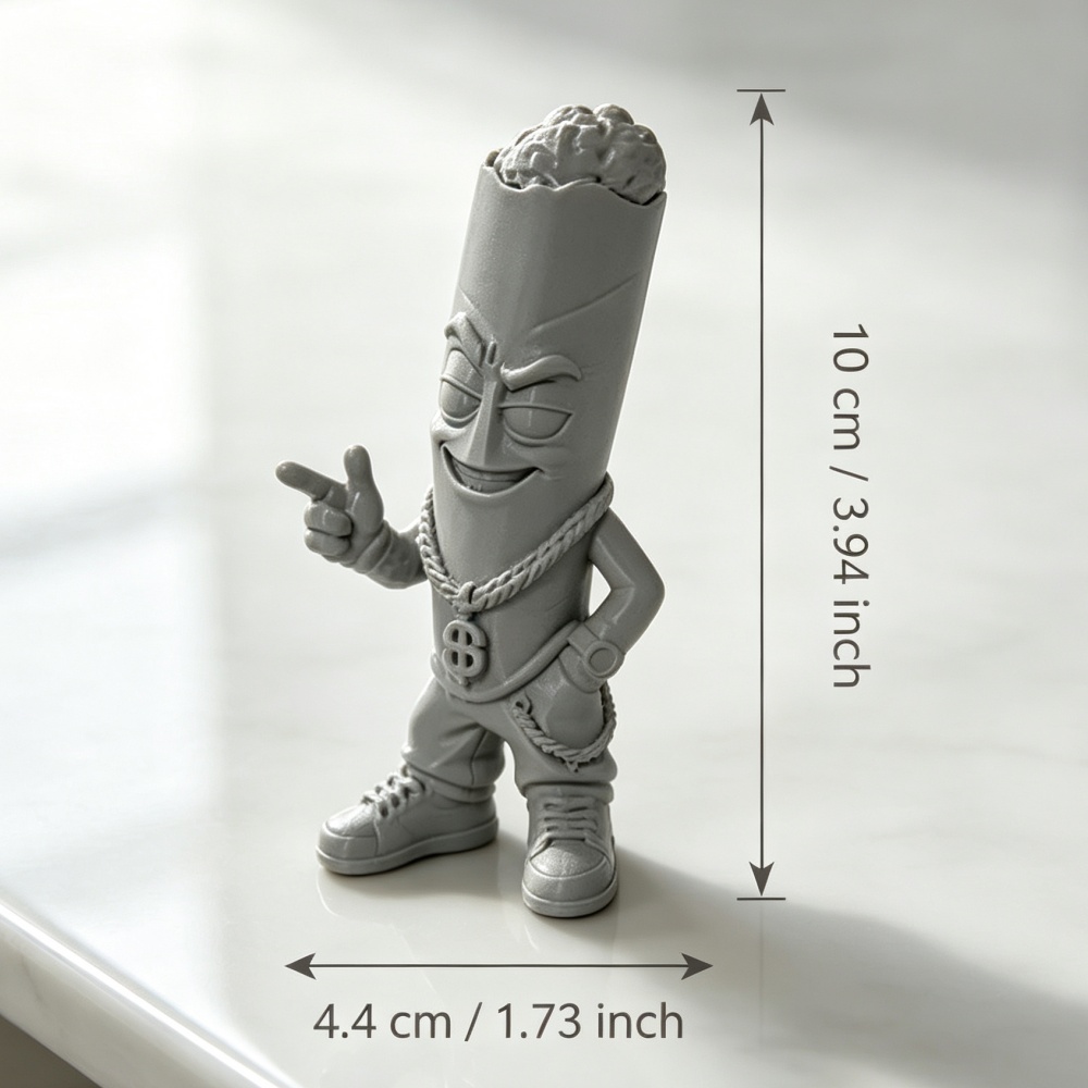 Statuetta in Plastica Grigia T - Pop Display Shelf recensione e prezzo