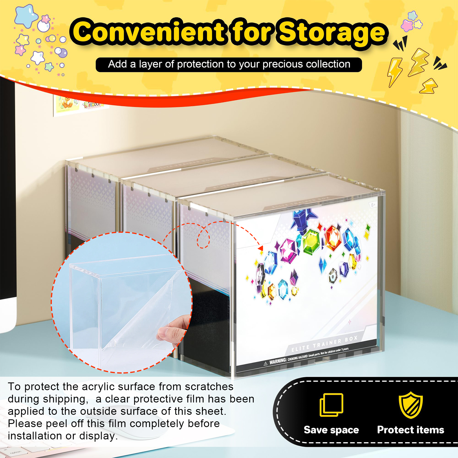 Custodia Magnetica Moderna in  - Display Case Acrylic recensione e prezzo