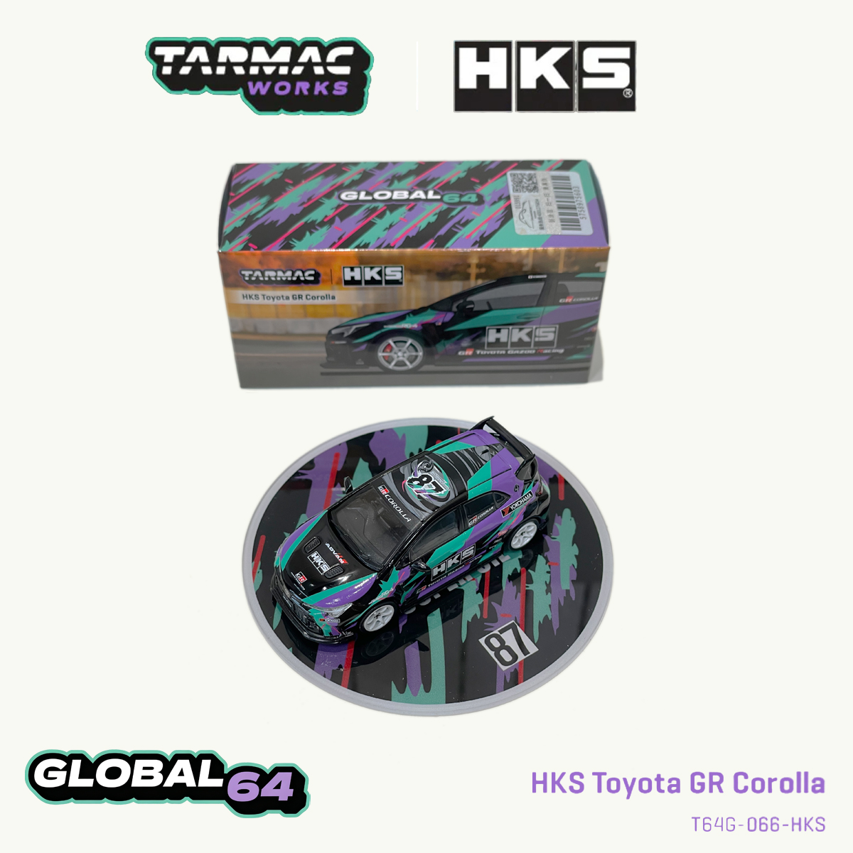 Tarmac Works T64G-066-HKS 1:64 - Die Cast Car 1 64 recensione e prezzo