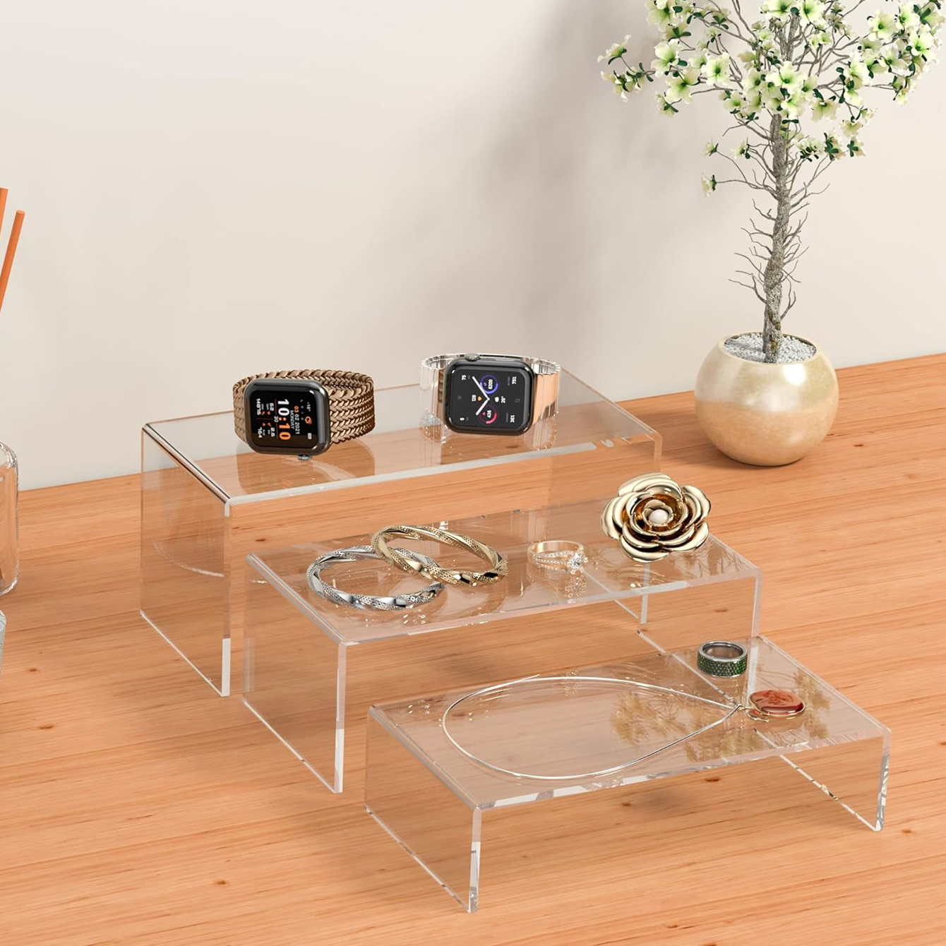 3 scaffali espositivi in acril - Pop Display Shelf recensione e prezzo