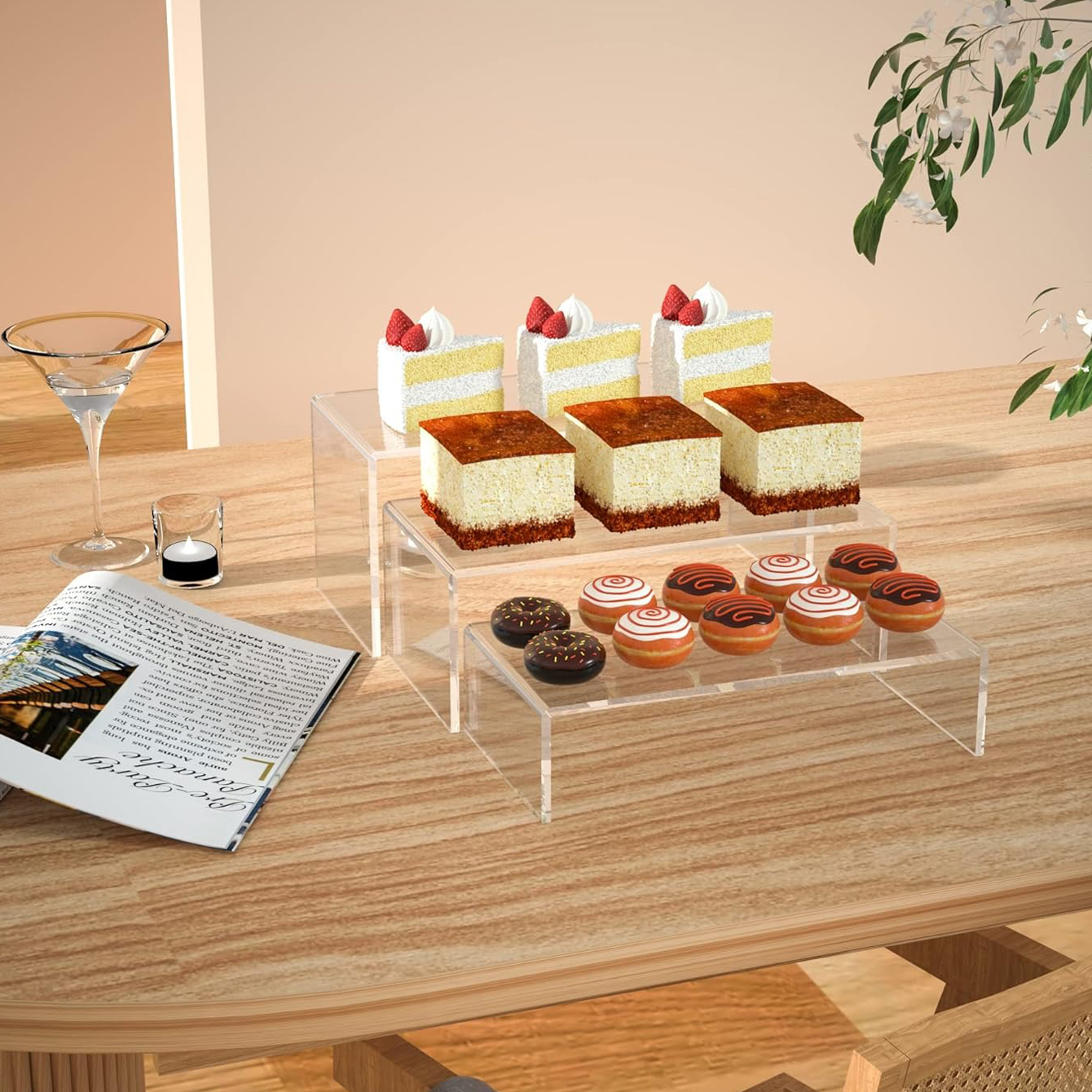 3 scaffali espositivi in acril - Pop Display Shelf recensione e prezzo