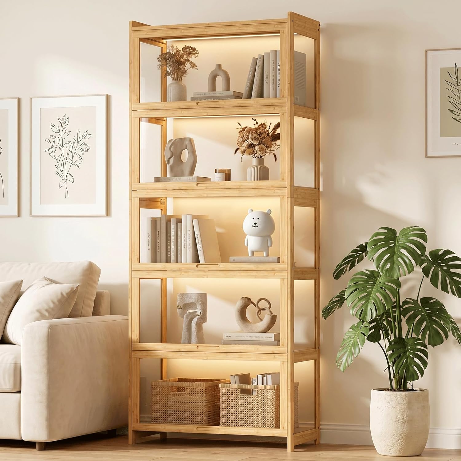 Vetrina con Porte in Acrilico, - Display Case Acrylic recensione e prezzo