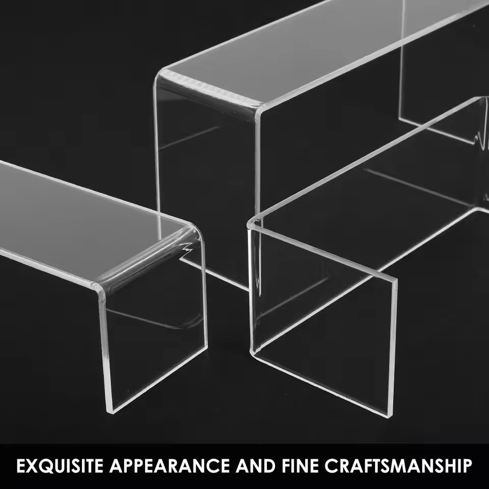 3/6/9/12Pc Acrilico Trasparent - Display Risers Set recensione e prezzo