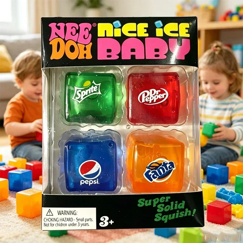 Nuovo Set /Squishy Needoh /Nic - Fidget Cube Original recensione e prezzo