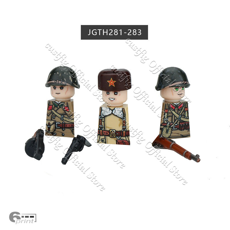 MOC Soldati Sovietici Militari - Lego Minifigure Holder recensione e prezzo