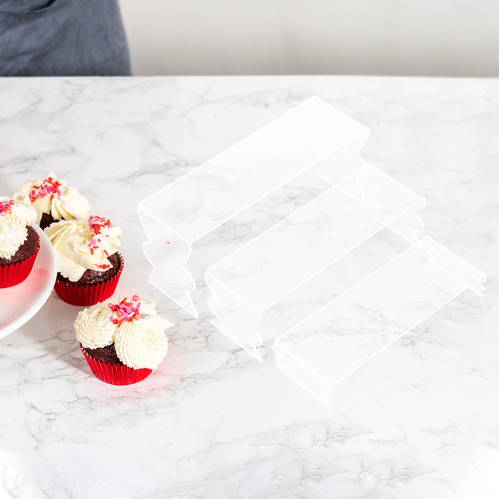 Set di 3 espositori in acrilic - Display Risers Set recensione e prezzo