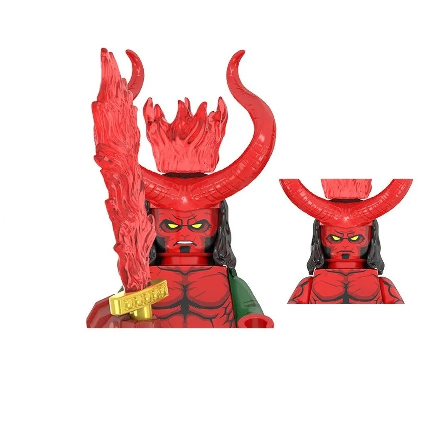 WM2422 WM2421 Hellboy Blocchi  - Building Block Mini recensione e prezzo