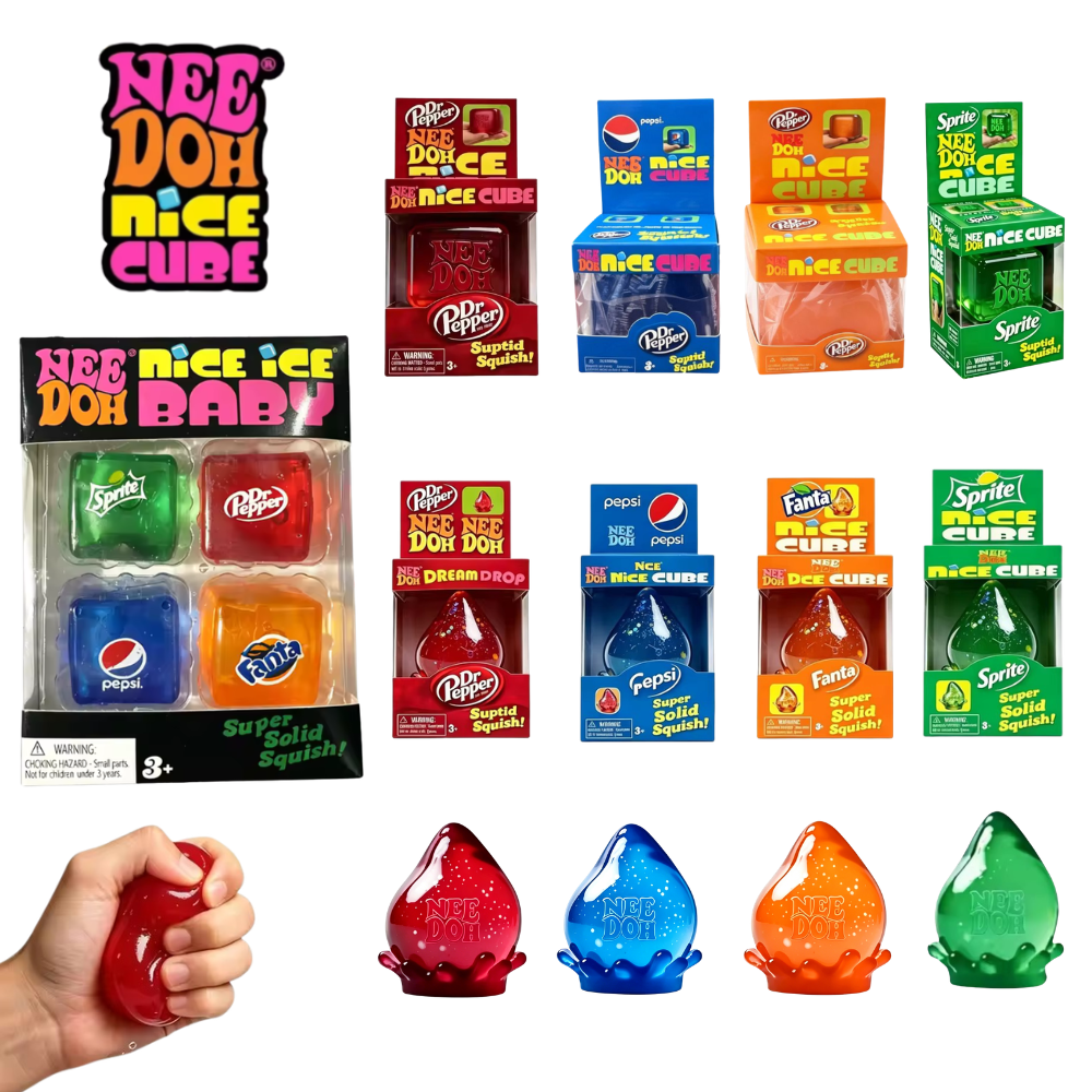 Schylling Needoh Nice Ice Baby - Fidget Cube Original recensione e prezzo