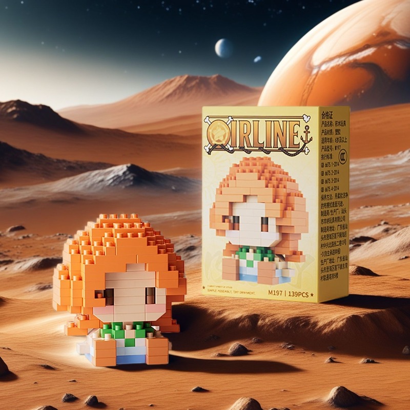 Nuovo ONE PIECE Sun God Nika L - Building Block Mini recensione e prezzo