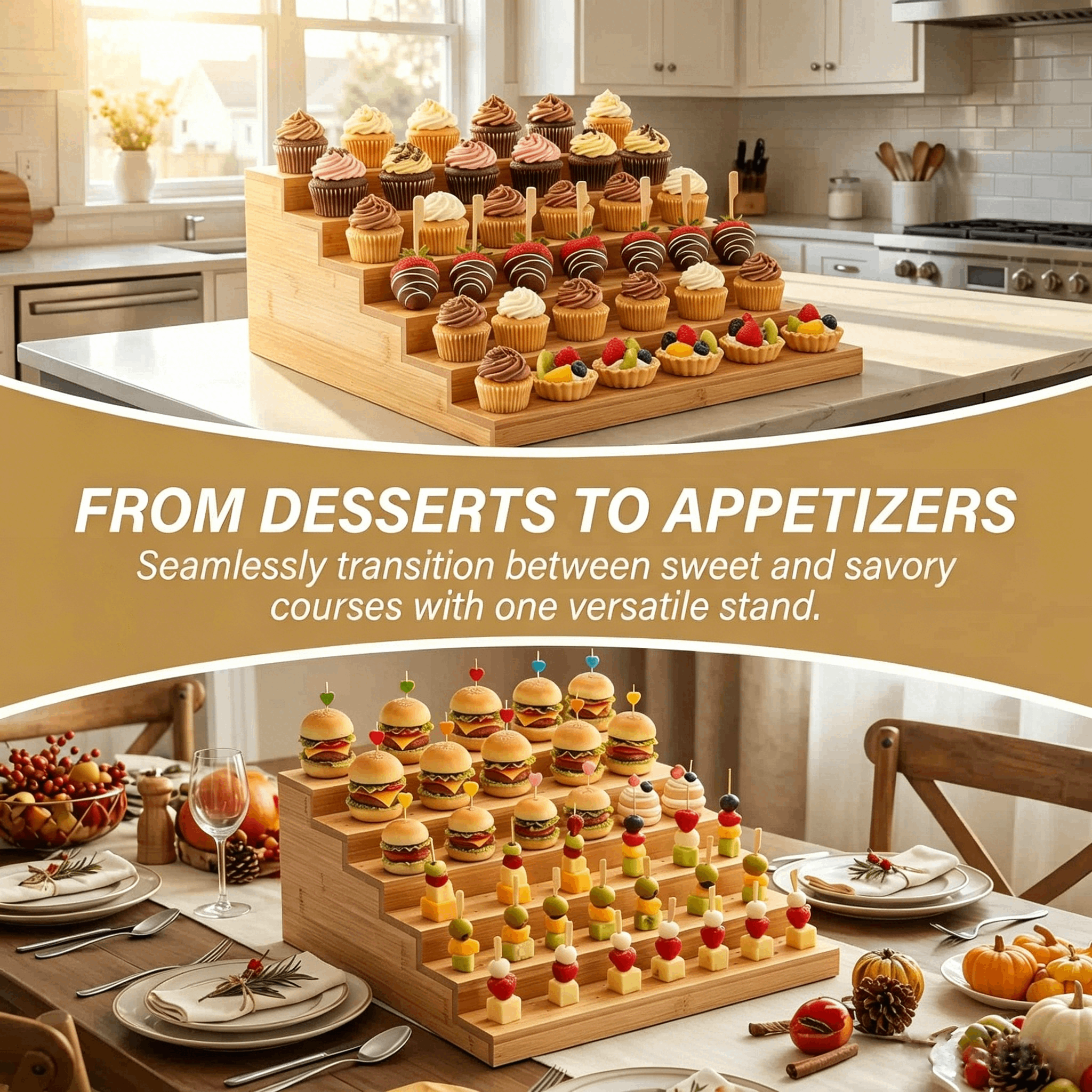 Espositore in legno per lecca- - Display Risers Set recensione e prezzo