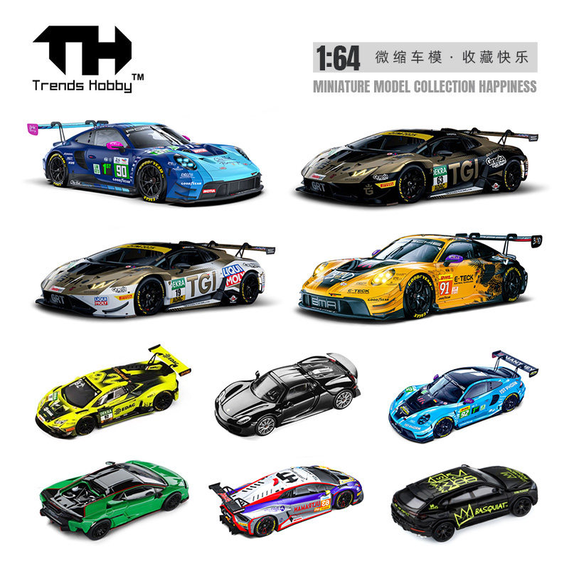TH 1/64 Porsche 911 GT3 R LeMa - Die Cast Car 1 64 recensione e prezzo