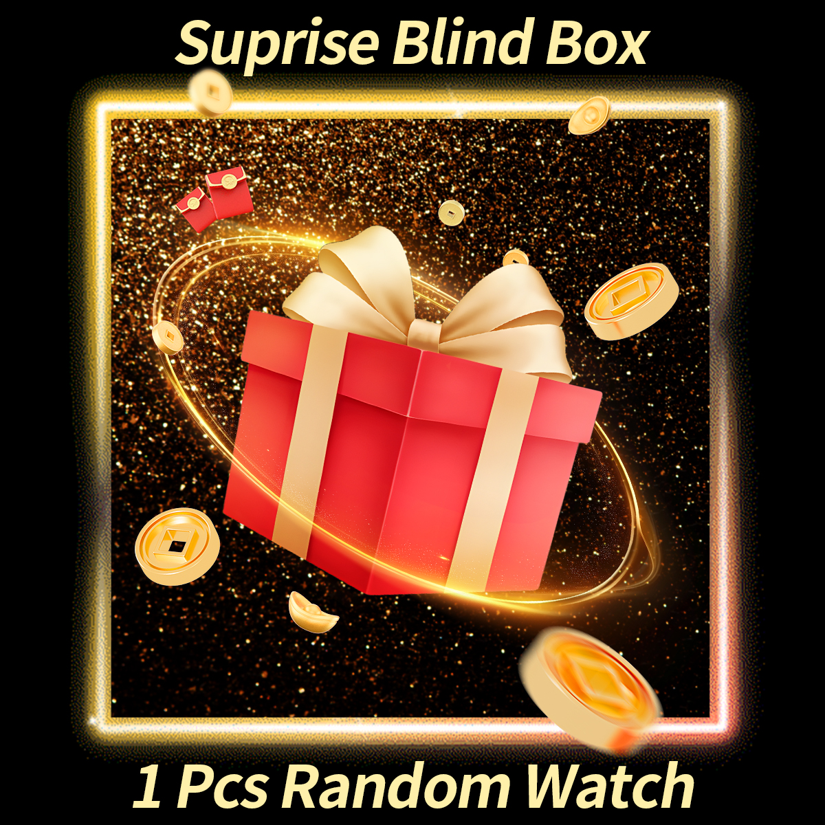 1PC Orologio a Sorpresa in Sca - Mystery Box Blind Bag recensione e prezzo
