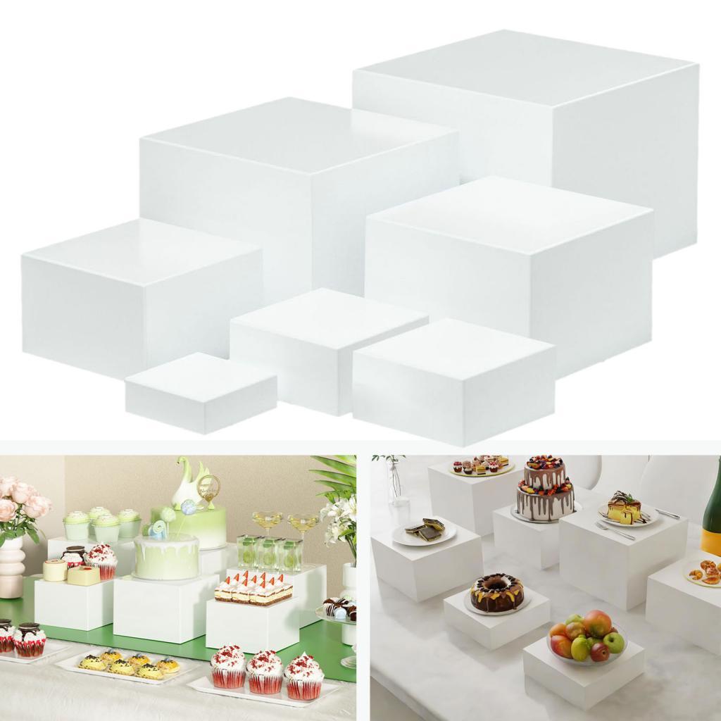 7 Pezzi Scatola di Visualizzaz - Display Risers Set recensione e prezzo