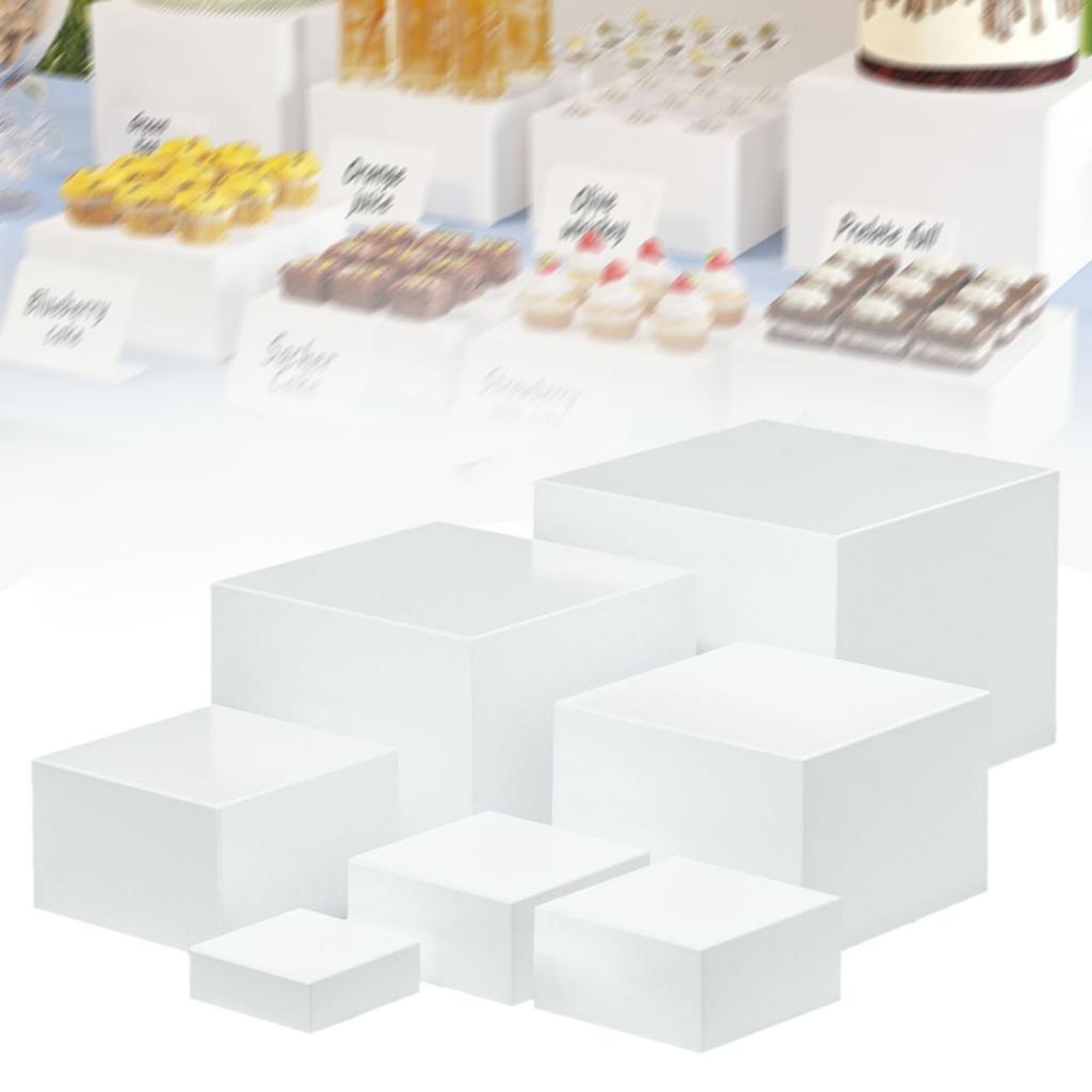 7 Pezzi Scatola di Visualizzaz - Display Risers Set recensione e prezzo