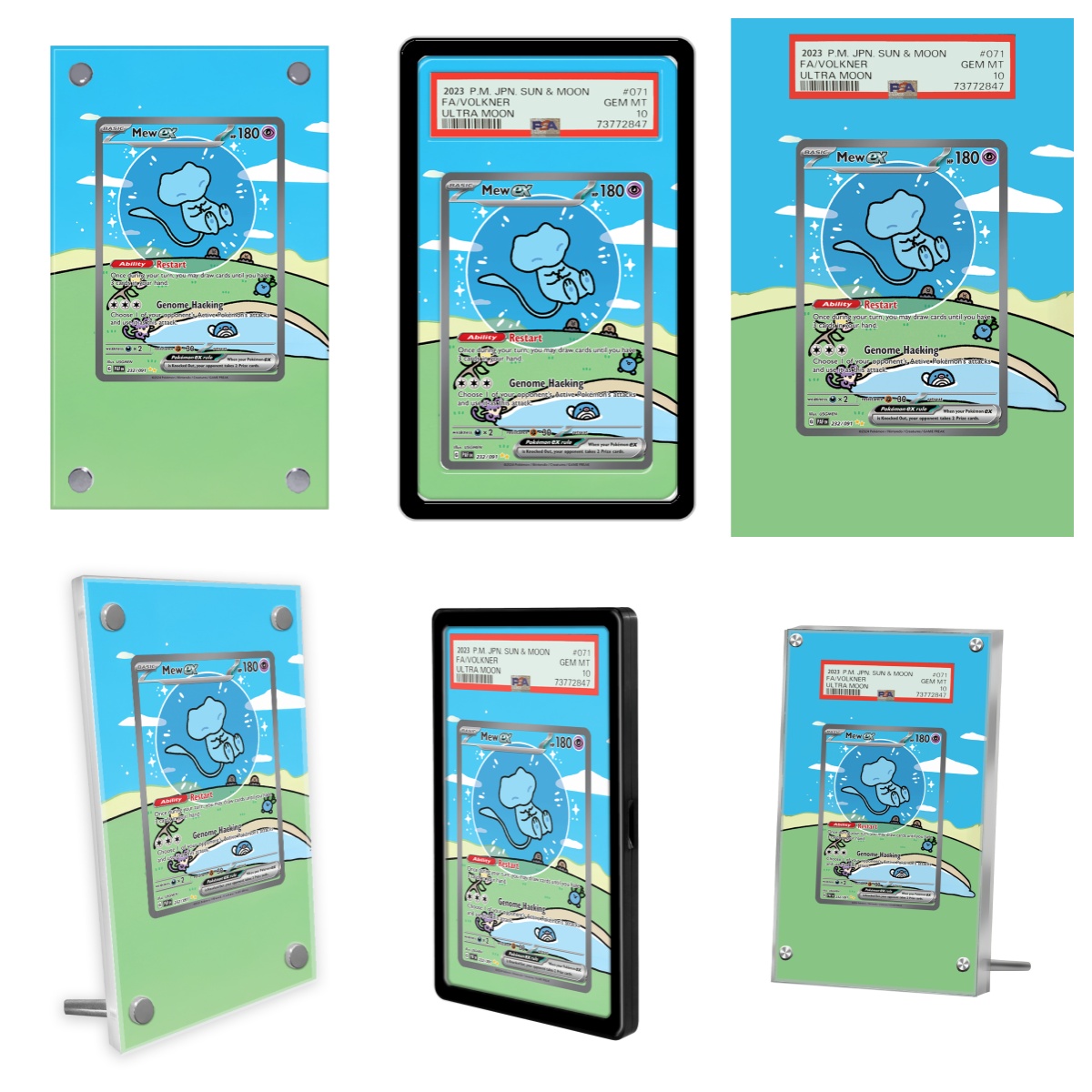 Carte Pokemon Display PTCG Mew - Display Case Acrylic recensione e prezzo