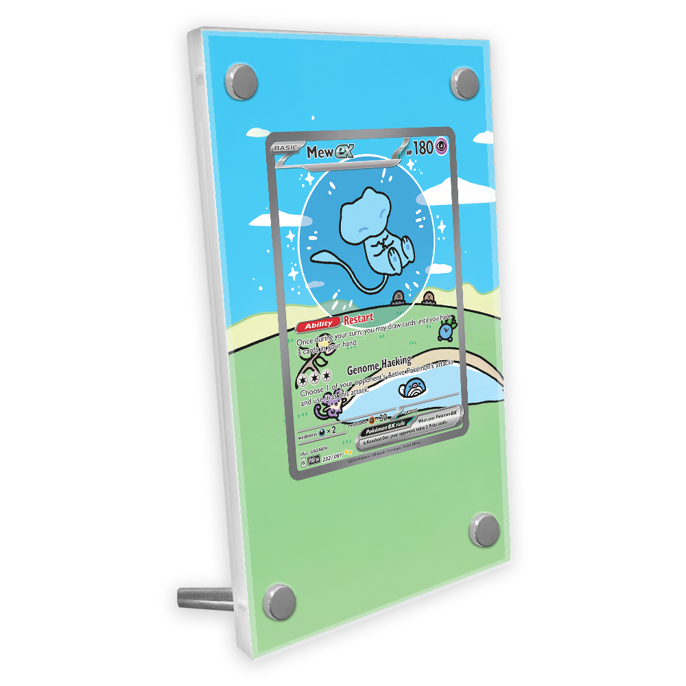 Carte Pokemon Display PTCG Mew - Display Case Acrylic recensione e prezzo