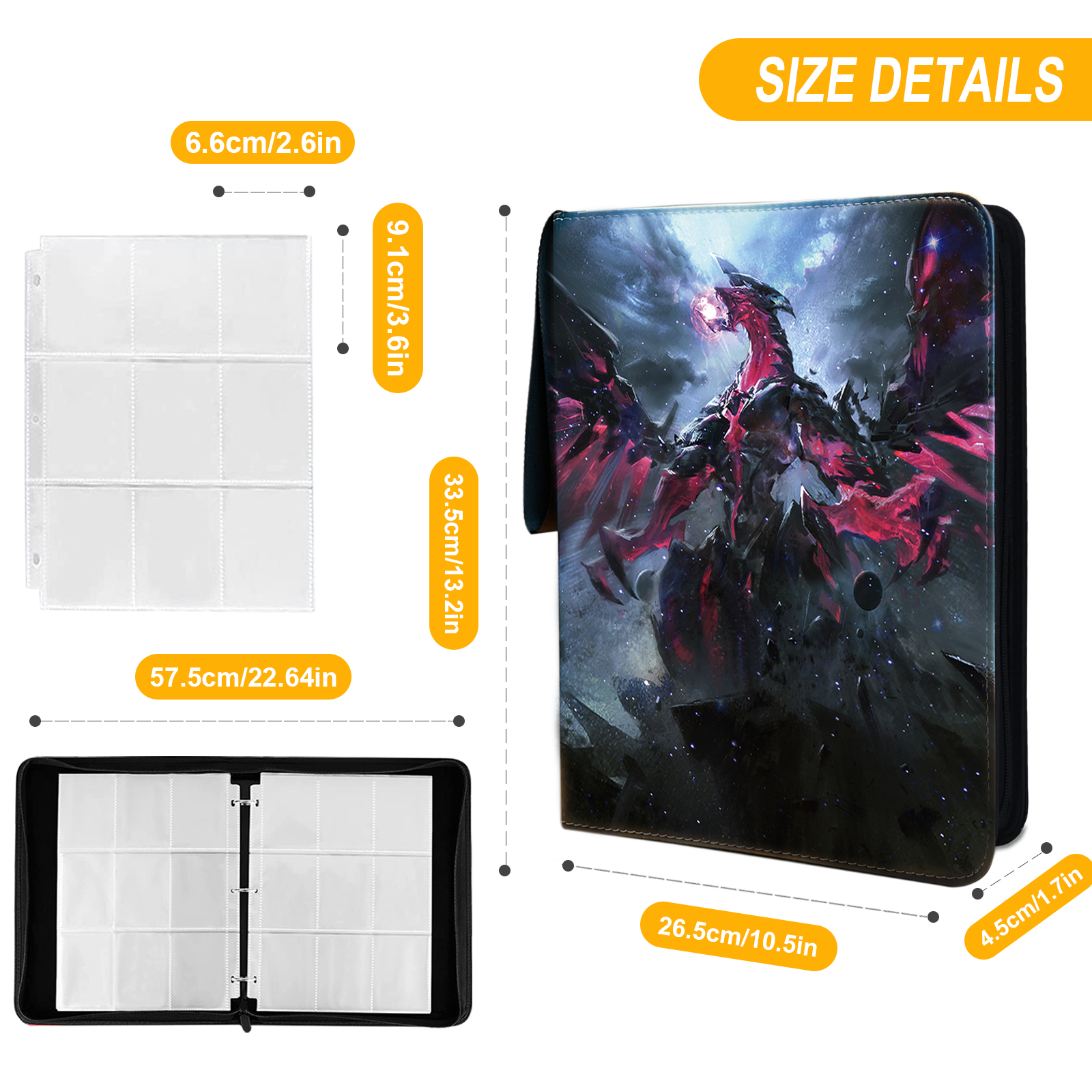Raccoglitore per Carte Yugioh, - Trading Card Binder recensione e prezzo