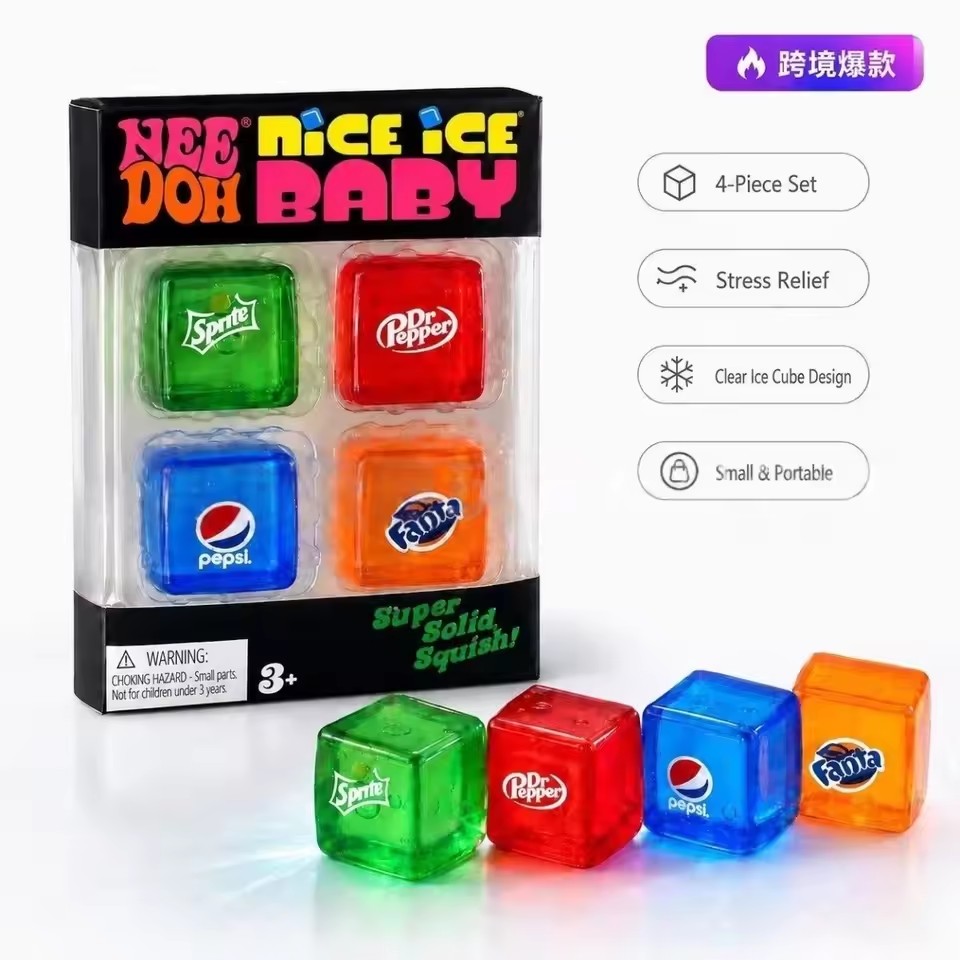 Needoh Mini Nice Ice Baby Conf - Fidget Cube Original recensione e prezzo