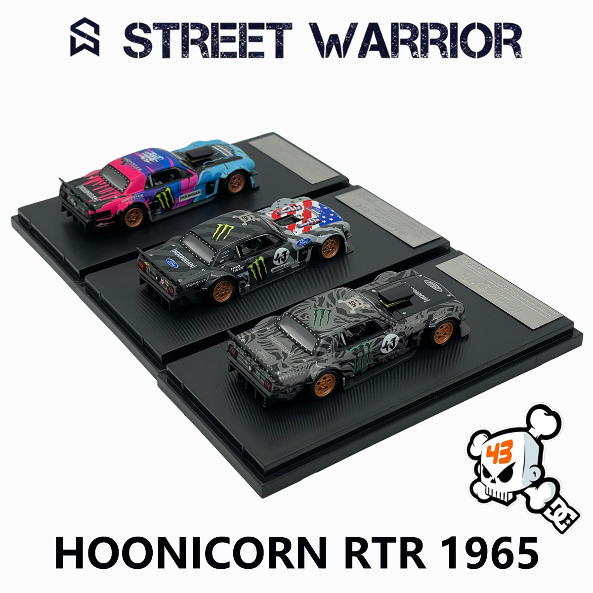 Street Warrior 1:64 1965 Musta - Die Cast Car 1 64 recensione e prezzo