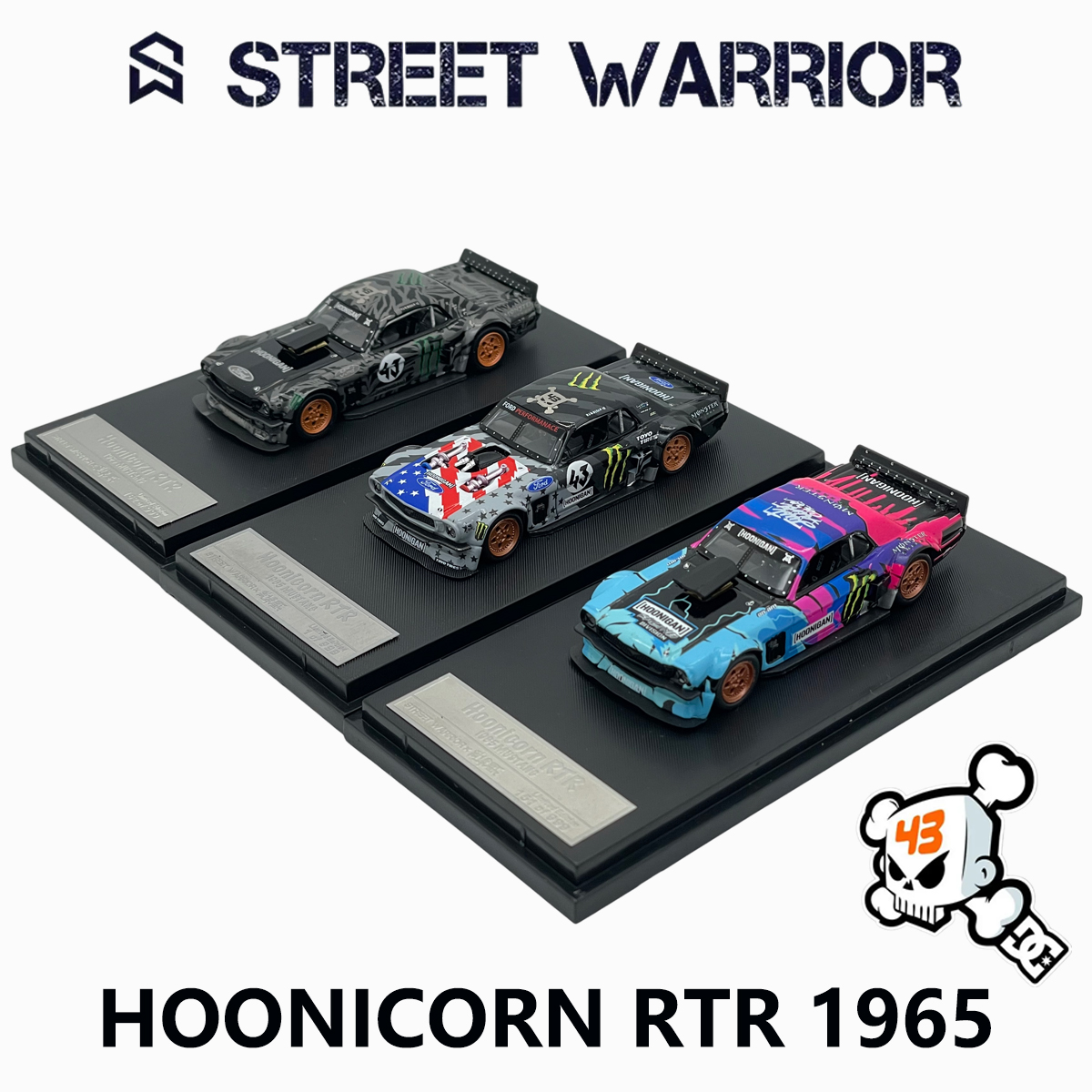 Street Warrior 1:64 1965 Musta - Die Cast Car 1 64 recensione e prezzo