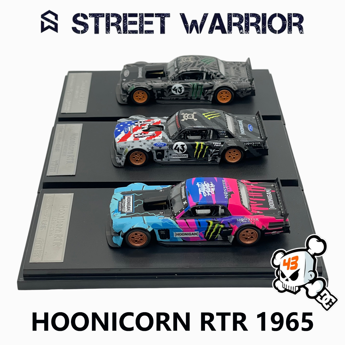 Street Warrior 1:64 1965 Musta - Die Cast Car 1 64 recensione e prezzo