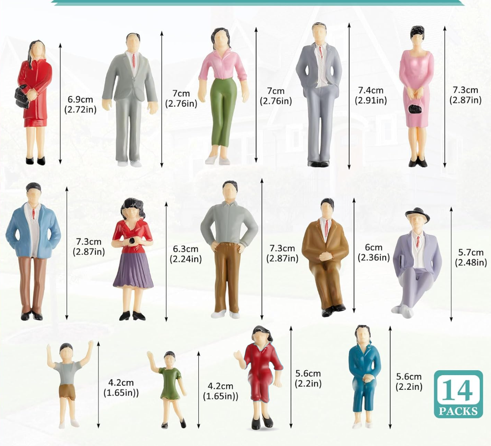 14 Pezzi di Personaggi in Mini - Figma Stand Set recensione e prezzo